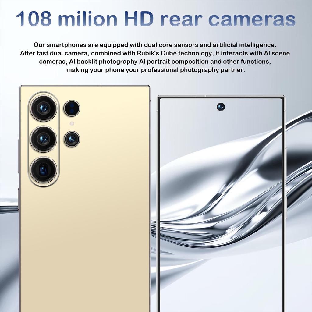 S26 Ultra Smartphone: 7.3" Android with NFC Support