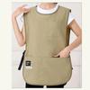 Tablier Gilet Style Japonais Récent Avec Multiples Poches Mâle Femelle Serveur Vêtements de Travail Bretelles Épaules Élargies Réglables Tablier