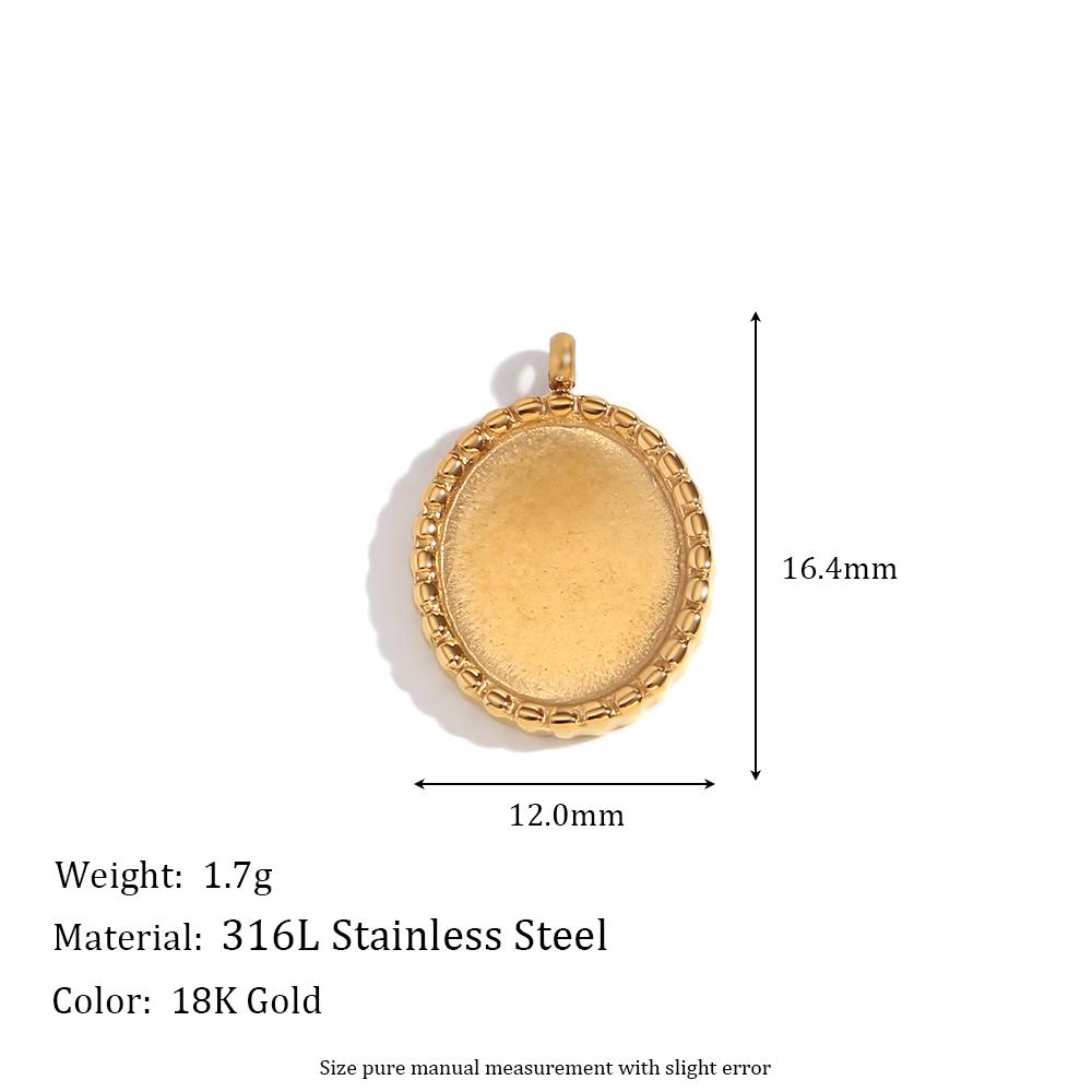 MamacitaSlay Stylish Lovely Cupid Seahorse Lion Starfish Stainless steel charm Gold Plated Jewelry Charms for necklace bracelets