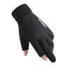 Winter Men Women Warm Leather Touchscreen Gloves For Cycling Driving Delivery