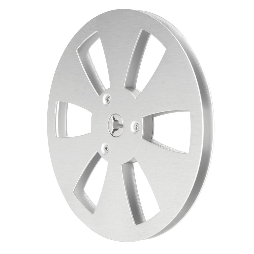 1 4 7 Inch Empty Reel Aluminum Alloy 6 Hole Open Reel Sound Tape Empty Reel Opening Machine Part