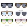  Retro Oversized Sunglasses Men Fashion Brand Designer Black Gradient Shades UV400 Women Trending Sun Glasses