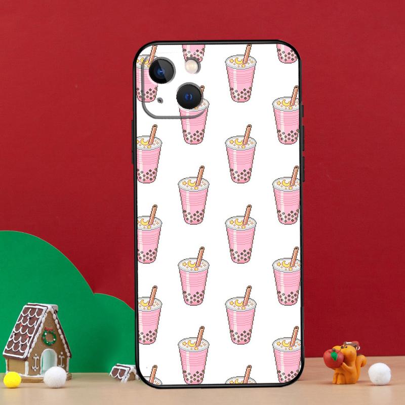 

Boba Milk Tea Phone Case For iPhone 16e 11 12 13 14 15 16 Pro Max Mini XS X XR 15 16 Plus Cover Shell iPhone 11 Pro