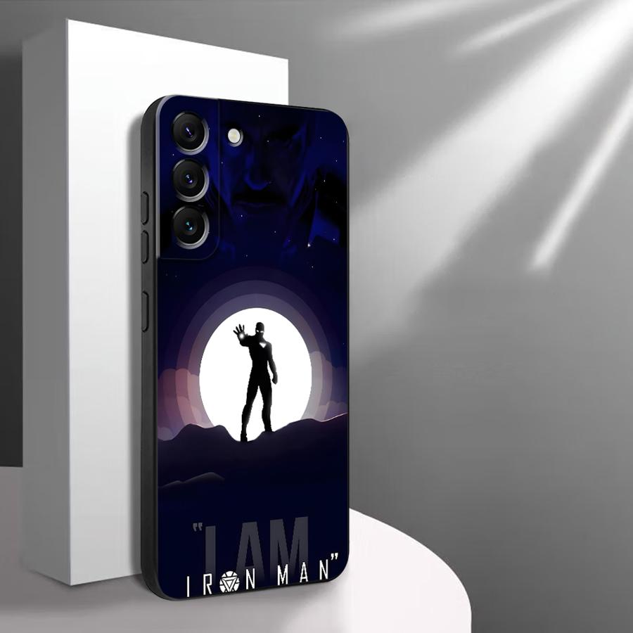 Phone Cover Case for Samsung Galaxy A57 A73 A51 A23 A24 A26 A25 A52 A36 A55 A32 A53 A35 A37 A22 A72 A71 Marvel Iron Man Art