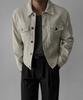 BOWLOW PRODUCT Corduroy Trucker Jacket [Ivory]