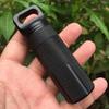 Portable Aluminum Alloy Sealed Waterproof Tank EDC Emergency Medicine Bottle Storage Tank Outdoor Essential Equipment Multi Tool