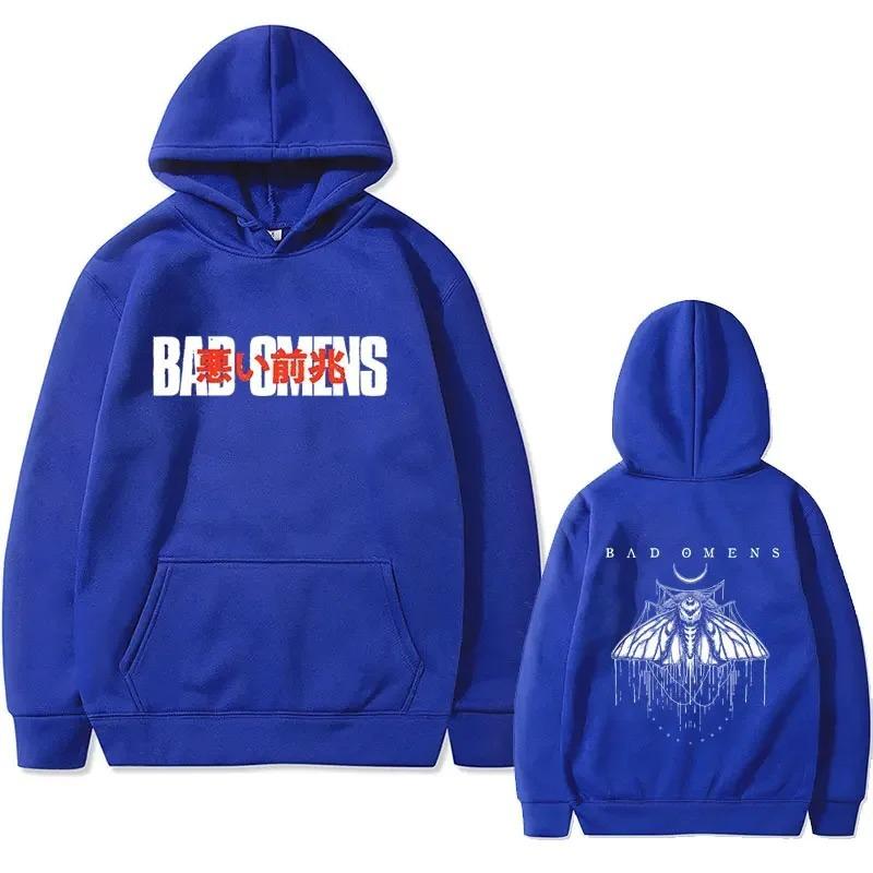Bad Omens Band Hoodie Men Women Fashion Vintage Hoodies Men Long Sleeve Sweatshirts Women Harajuku Pullovers Sudaderas