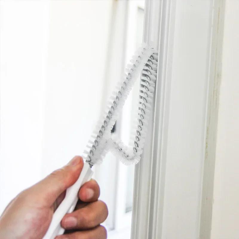 Multi-purpose Window Slot Brush Cleaning Tool Slot Kitchen Gas Stove Wash Table Groove Decontamination