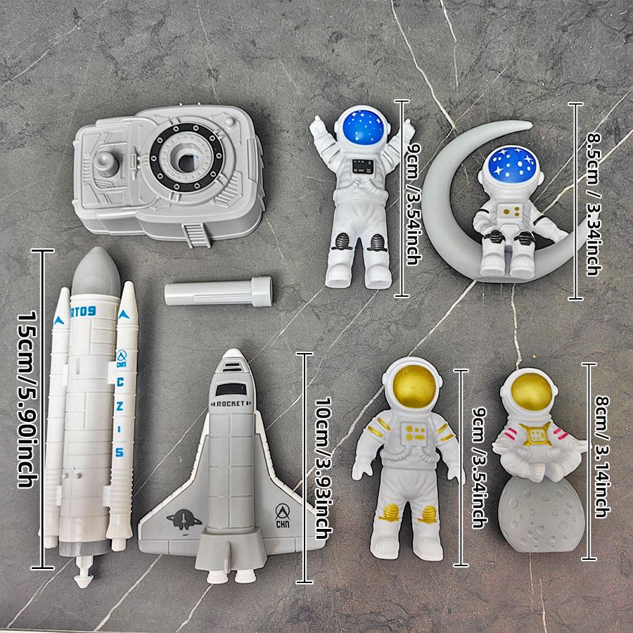 Rocket Launch Kit Launch Toys Space Rocket Launch Pad Space Station Model Children's Assembly Toys