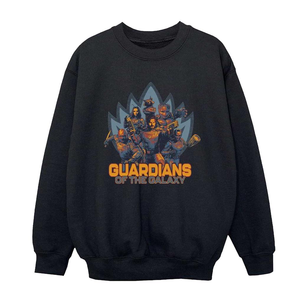 Guardians Of The Galaxy Volume 3 Boys Shield Sweatshirt