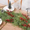 Long Vines Artificial Christmas Tree Pine Needles Berry Cone Artificial Plants High Quality Artificial Pine Leaves Wedding Decor