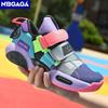 Neue Sportschuhe für Teenager Atmungsaktive Professionelle Basketballschuhe Für Kinder Jungen Sommer Laufen Größe 31-40