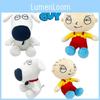 Family Guy Plush Toy Hilarious Cartoon Stuffed Animal For Fans 18*18cm Short Plush Pp Cotton Filling Net Bag Packaging Funny Characters