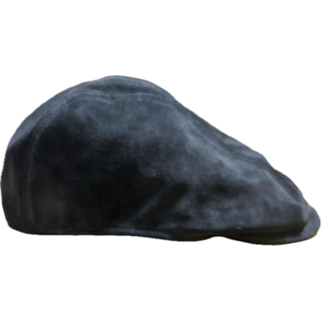 Used STETSON Stetson Hunting Suede Suede Black Badge