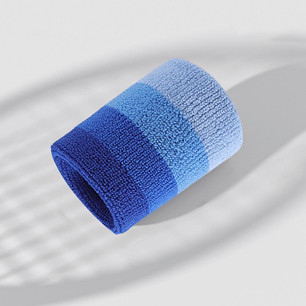 Sports Wristbands Nylon Sweatband Breathable Wrist Sweat Bands for Tennis Soccer Basketball