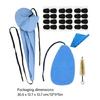 All Purpose Saxophone Cleaning Tools Durable Nylon Brush Set Hygroscopic Swab Pad Protector For Musical Instruments
