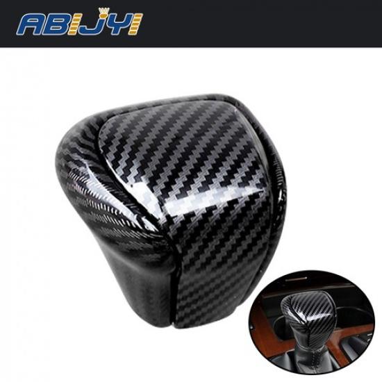 Carbon Fiber ABS Gear Shift Knob Head Cover Trim For Lexus LX570 2016-