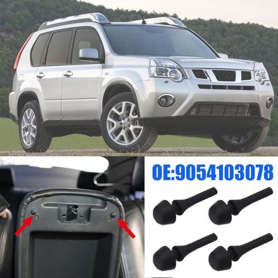 4Pcs Borracha Carro Console Central Caixa de Armazenamento Apoio de Braço Almofada Almofada Para Toyota Avensis II T250 Camry XV20 XV40 Camry Gracia Novo