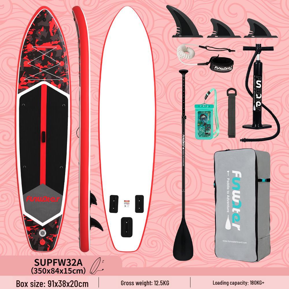 New Inflatable Paddleboard - Professional SUP Stand-Up Surfboard, Available as Single Purchase
