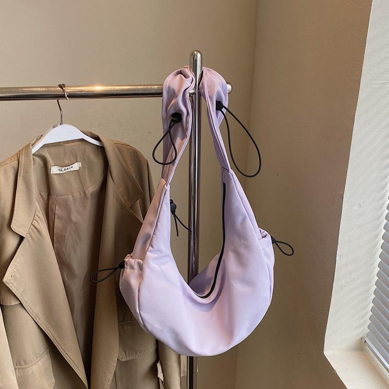 Bag Women's Large Capacity Texture 2025 New Trendy Spring Dumpling Bag One Shoulder Women's Bag Crossbody Bag Fashion One Shoulder Bag