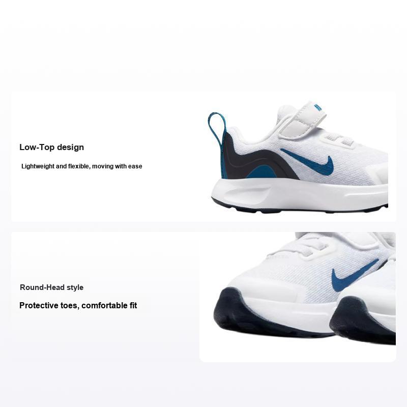 Белые детские кроссовки Nike Wearallday TD Armory-Navy CJ3818-106 22