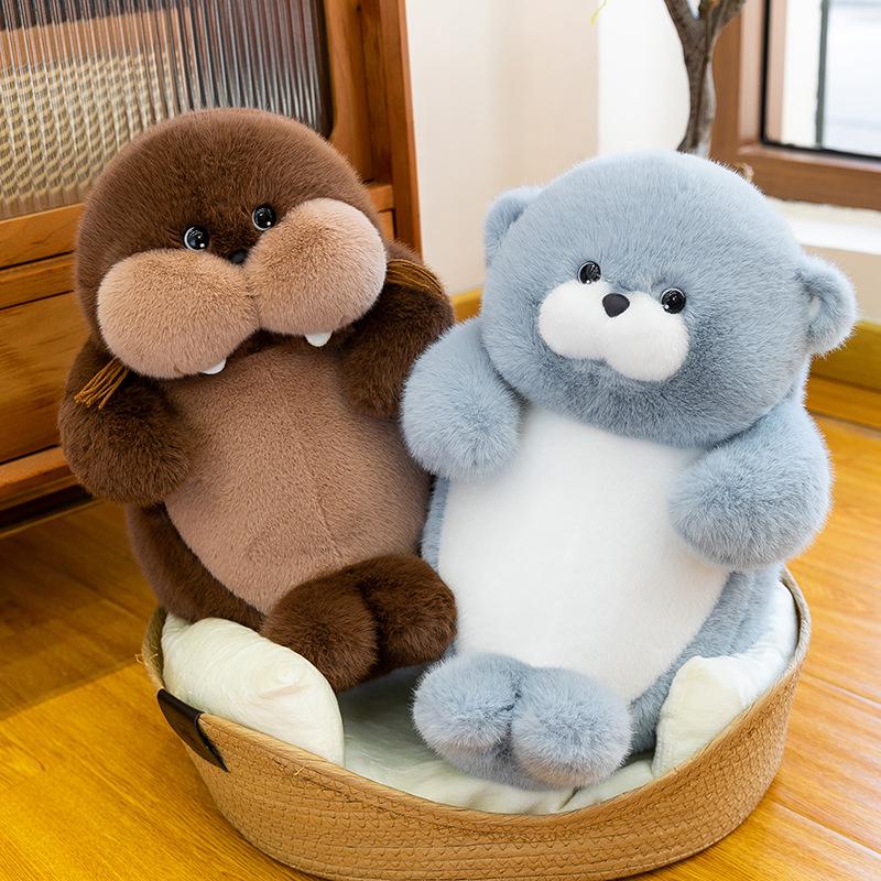 Dundun Ocean Seal Plush Toy - Cute Sleep Companion & Children's Birthday Gift