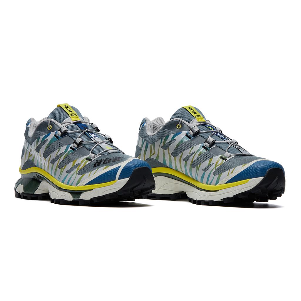 SALOMON XT 4 Cushioning Abrasion Resistant Coverage Support Lightweight Low top Running Shoes Unisex Blue 492116