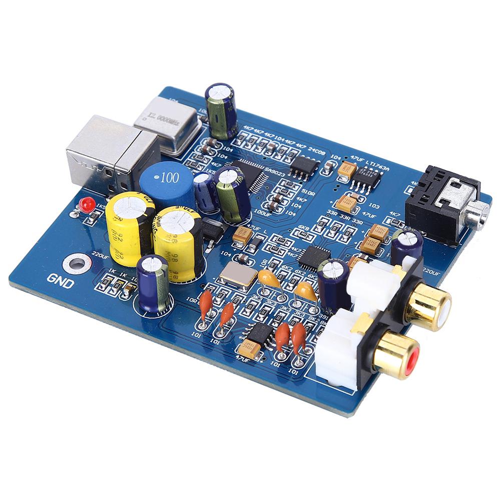 Decoder Board Amplifier Module Audio Accessory 24?Bit 96K Sampling Rate SA9023 USB