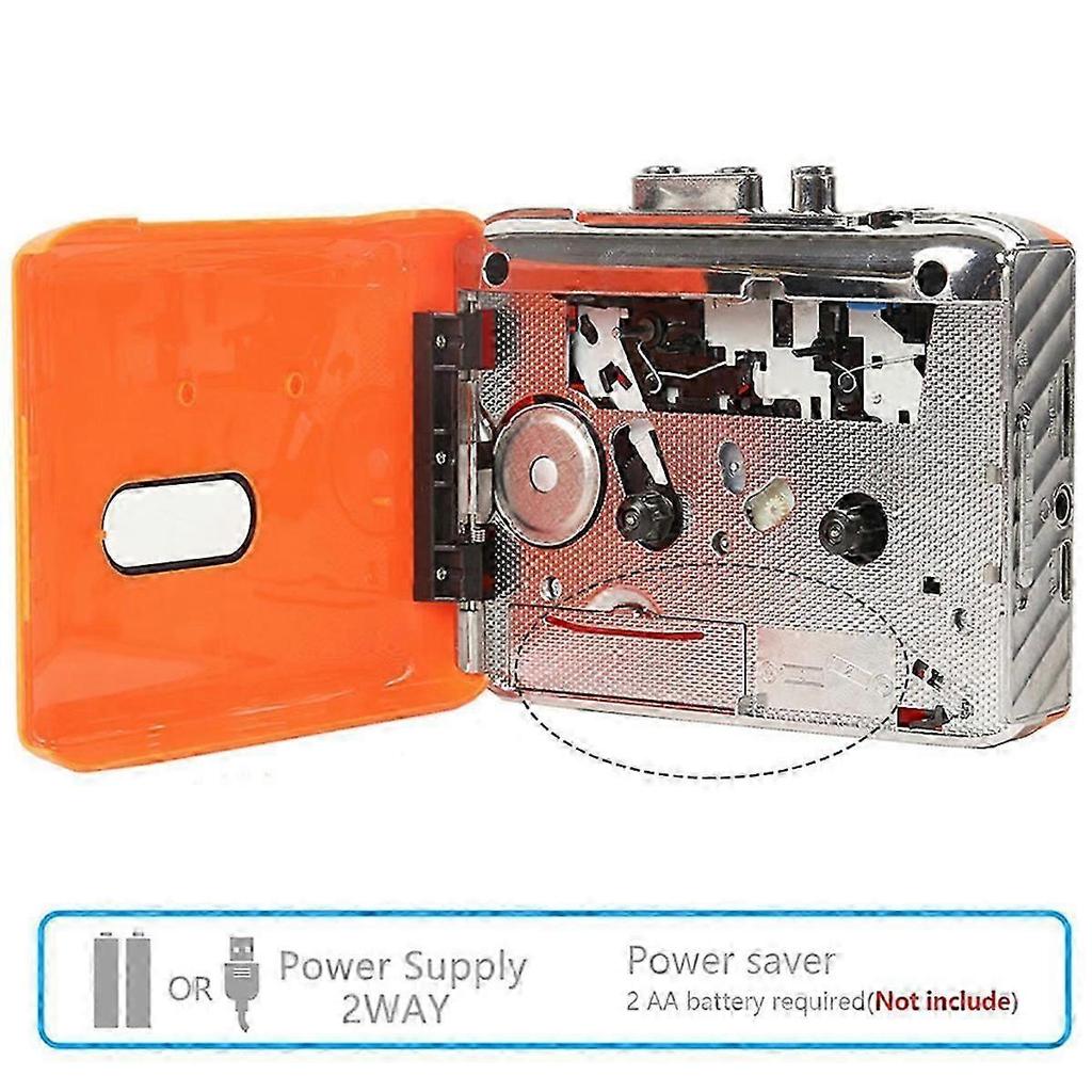 Lettore di Cassette Portatile con Cuffia A