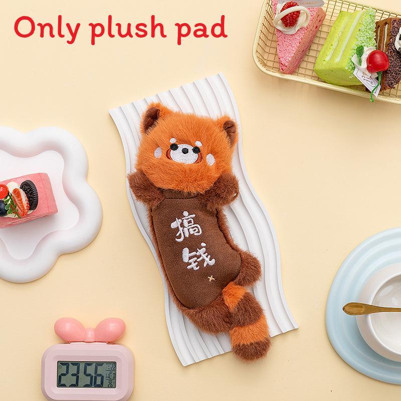 Cute Cartoon Panda Cow Pig Design Wrist Plush Pad For Office Desk Comfort