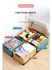 Nordic Style Foldable Plastic Storage Box for Clothes, Toys, and Books