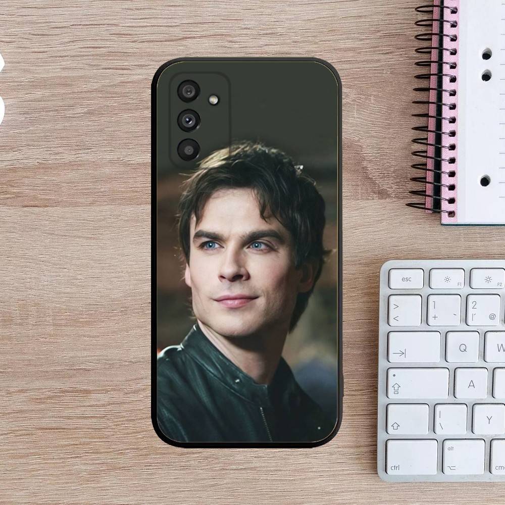D-Damon Salvatore Phone Case For Samsung Galaxy A13,A21s,A22,A31,A32,A52,A53,A71,A80,A91 Soft Black Cover