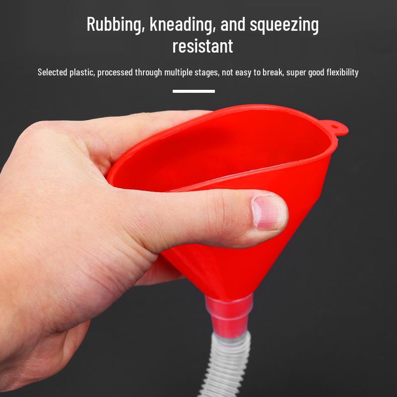 Großer Kunststofftrichter für Kraftstoff, Motoröl, den Haushalt und Wein, geeignet für Autos und Motorräder