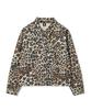 Lifework Women'S) Suede Leopard Print Shacket