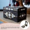10 Stück Zinklegierung Antikschloss Vintage Riegel Dekorativer Toggle-Verschluss Hardware-Komponenten