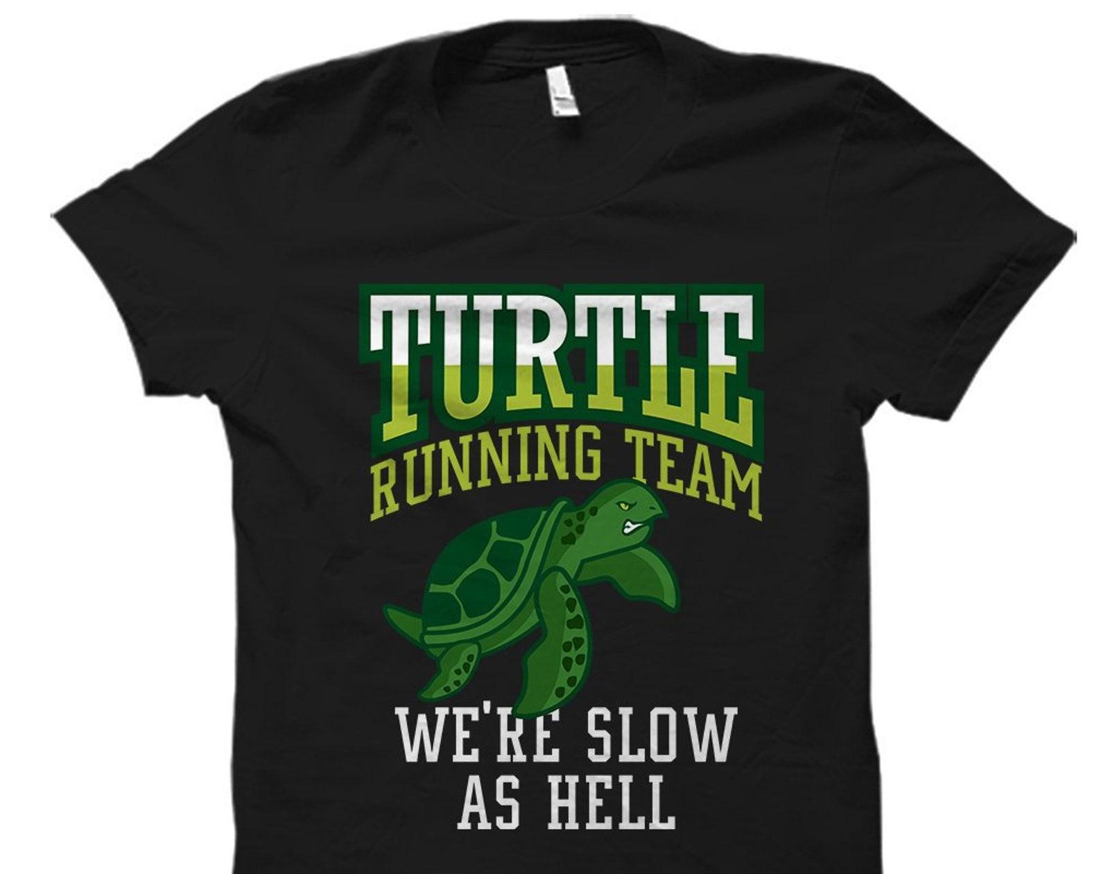 Marathon Shirt Runner Shirt for Runner Gift Running Shirt for Running Team Running Gift Marathon Runner Shirt Turtle Running Team #OS1460 3XL