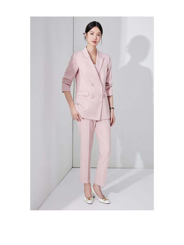 Women's High-End Loose Suit Jacket | New 2025 Spring/Autumn Professional Workwear Set for Interviews & Formal Occasions