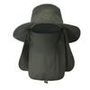 Sun Farm Safari 3 Large Sizes Available UV Neck Adventure Day Pollen Free A Army [YAYUPLUS] Hat, Work, Hat, Types, (60-65cm), Protection, Guard, Hat,