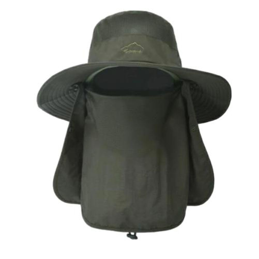 

Sun Farm Safari 3 Large Sizes Available UV Neck Adventure Day Pollen Free A Army [YAYUPLUS] Hat, Work, Hat, Types, (60-65cm), Protection, Guard, Hat,