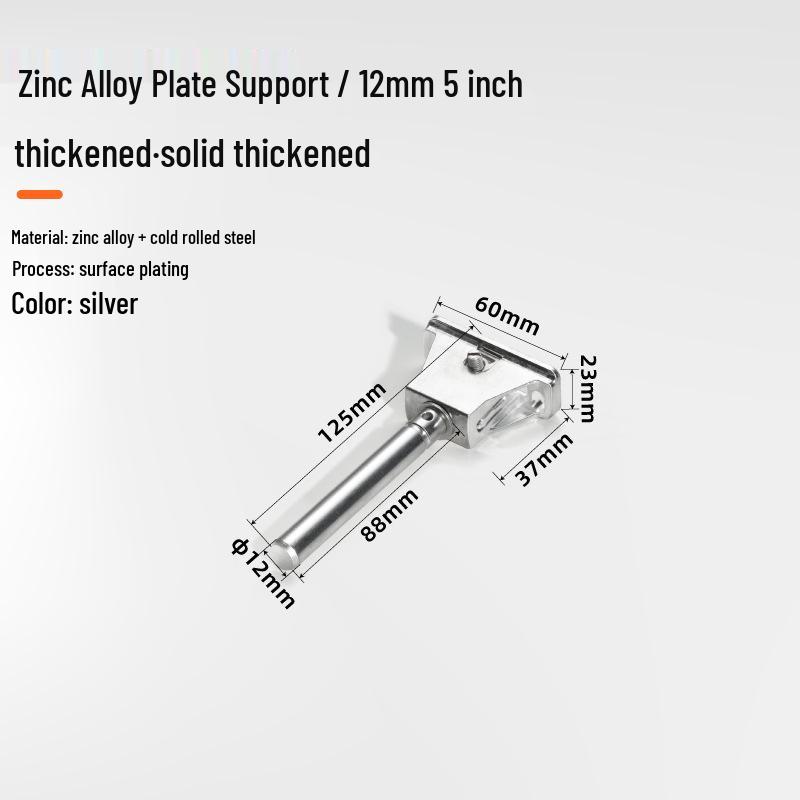 Adjustable Zinc Alloy Invisible Bookshelf Support Bracket