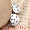 Big Heart Shaped Charms Pendant For Bracelet Necklace Jewelry Making Craft Findings