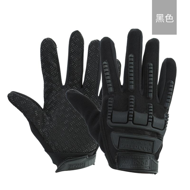 Tactical Gloves Full Finger Cycling Fighting Locomotive Mountaineering Outdoor Gloves Non-slip and Wear-resistant Spring and Autumn Models