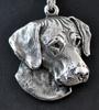 Rhodesian Ridgeback, Afrykański Pies Gończy - Naszyjnik dla psa w pudełku prezentowym, posrebrzany medalion dla fana psów, efektowny wisiorek marki Art-Dog