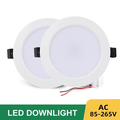 LED Downlight AC 110V 220V 240V Deckenleuchte 3W 6W 9W 12W 18W 30W Einbauleuchte Runde Panel Lampe Innenstrahler Kalt Warmweiß