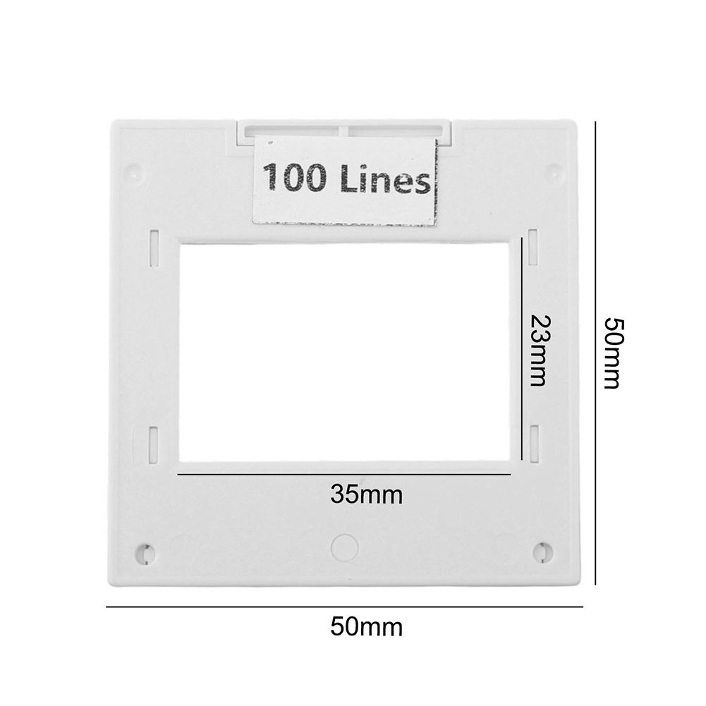 1pc Transmission Diffraction Grating Line Spectrophotometer 50/100/300/600 Optical Teaching Experiment