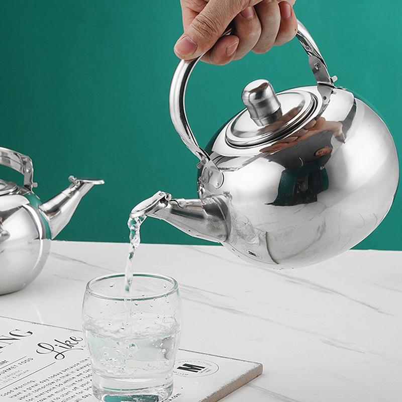 Ceainic de Apă din Oțel Inoxidabil Ceainic cu Filtru Infuzor Ceainic de Cafea Ceainic pentru Ceai Verde Oolong Cană pentru Ceai Acasă Birou Instrumente Ceai Cafea Ustensile de Gătit