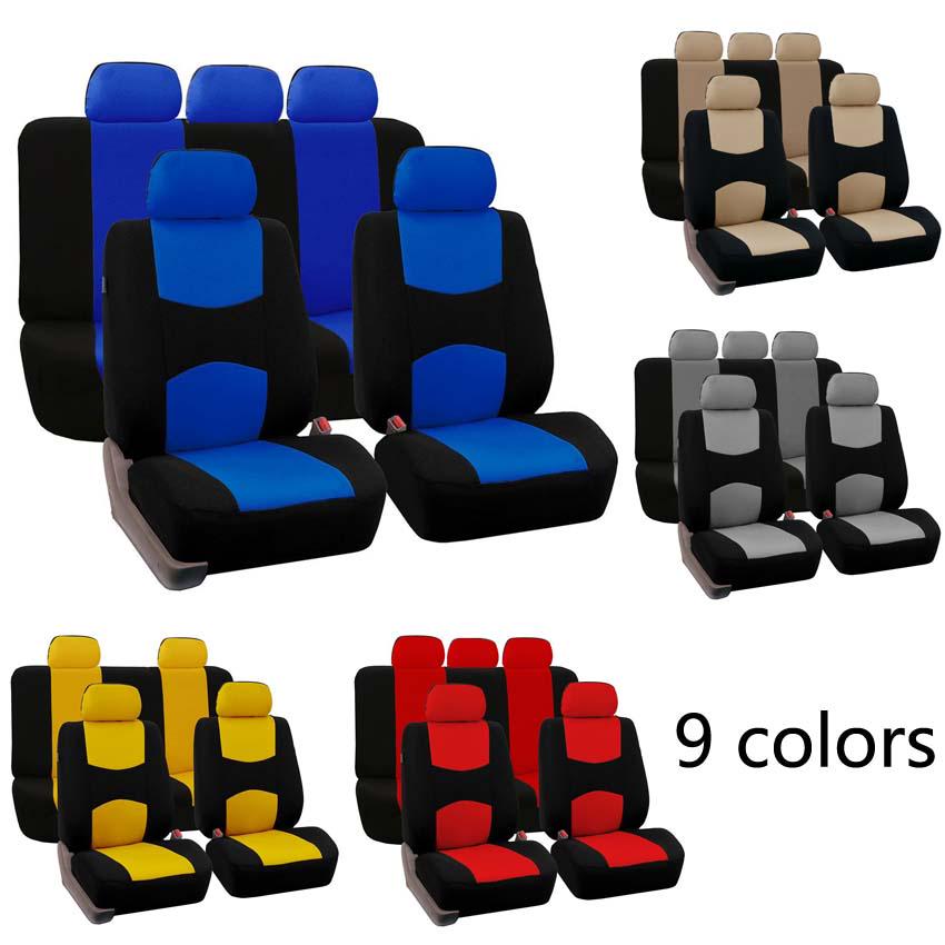 Buy Fabric Printed Car Seat Cover Four Seasons Universal Full Set Car