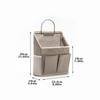 Fabric Storage Hanging Bags Available in Single Or Double Packs, Wall-Mounted Storage Pockets for Dorm Rooms, Door-Hanging Organizers