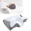 Comfortable Memory Foam Neck Pillow For Home Sleep With Supportive Design And Ergonomic Shape