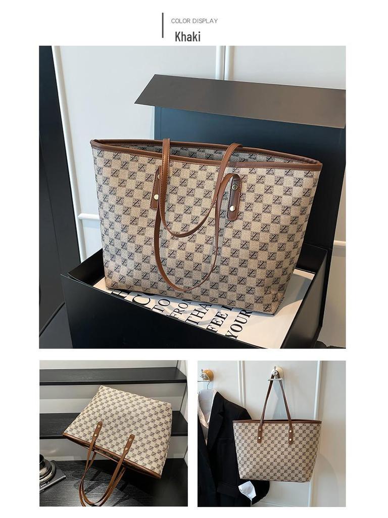 Modny damski tote o dużej pojemności: Najlepiej sprzedająca się torba crossbody i na ramię